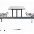 Stainless steel dining table series WL300-01 airportec.com
